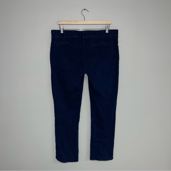 Betabrand Yoga  Denim Straight Leg Classic Jeans Dark Indigo Women's‎ Size XL P - Picture 6 of 9